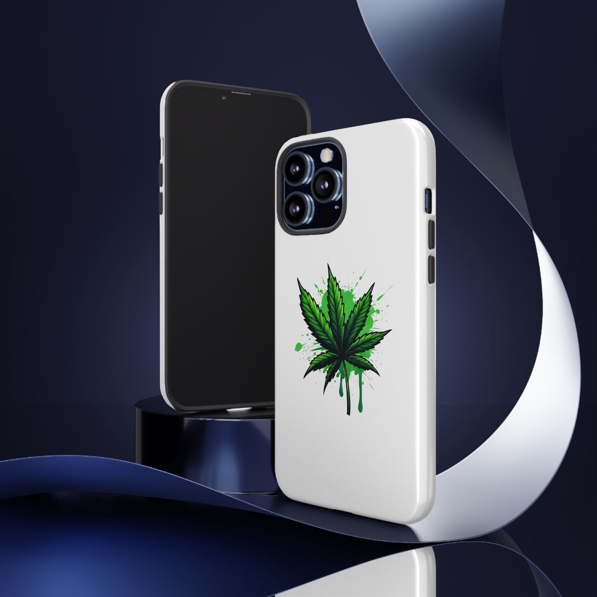 Sticky Icky Leaf Tough Phone Case