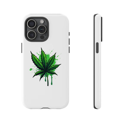 Sticky Icky Leaf Tough Phone Case