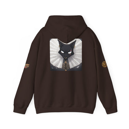 Gothic Aristocat Graphic Hoodie