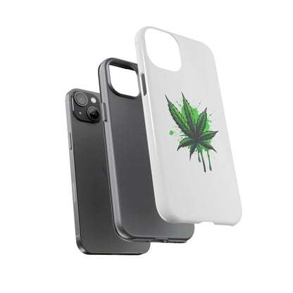 Sticky Icky Leaf Tough Phone Case