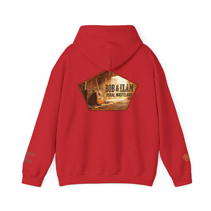 Bob & Elam Rural Rustic Farmhouse Graphic Hoodie