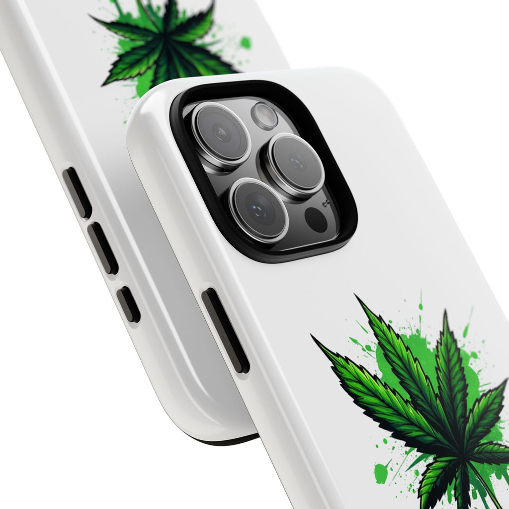 Sticky Icky Leaf Tough Phone Case