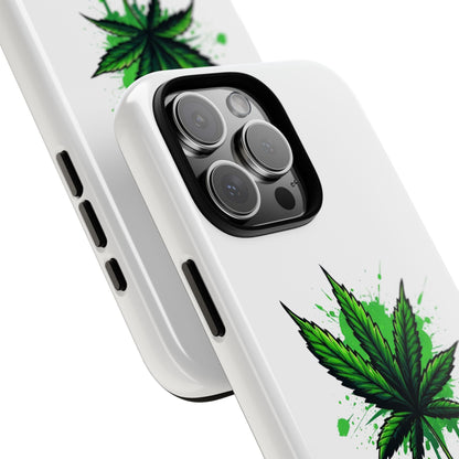 Sticky Icky Leaf Tough Phone Case
