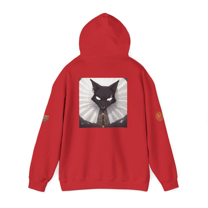 Gothic Aristocat Graphic Hoodie