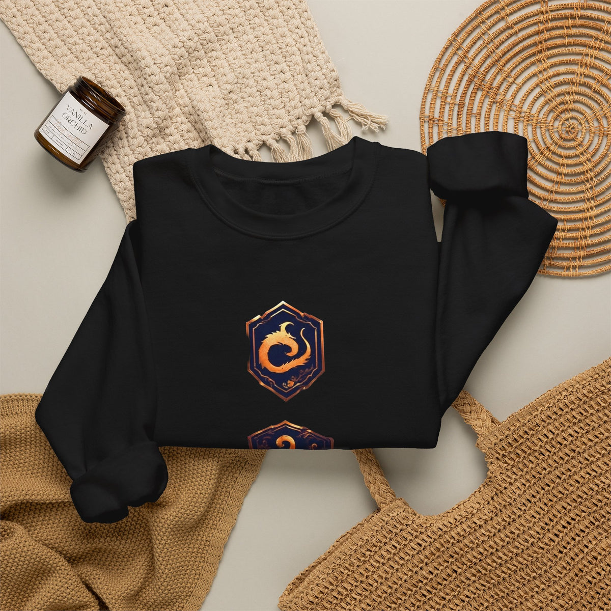 OG Black Dragon Crewneck Sweatshirt