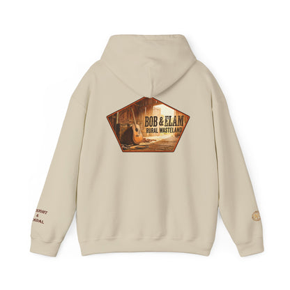 Bob & Elam Rural Rustic Farmhouse Graphic Hoodie