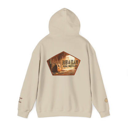 Bob & Elam Rural Rustic Farmhouse Graphic Hoodie