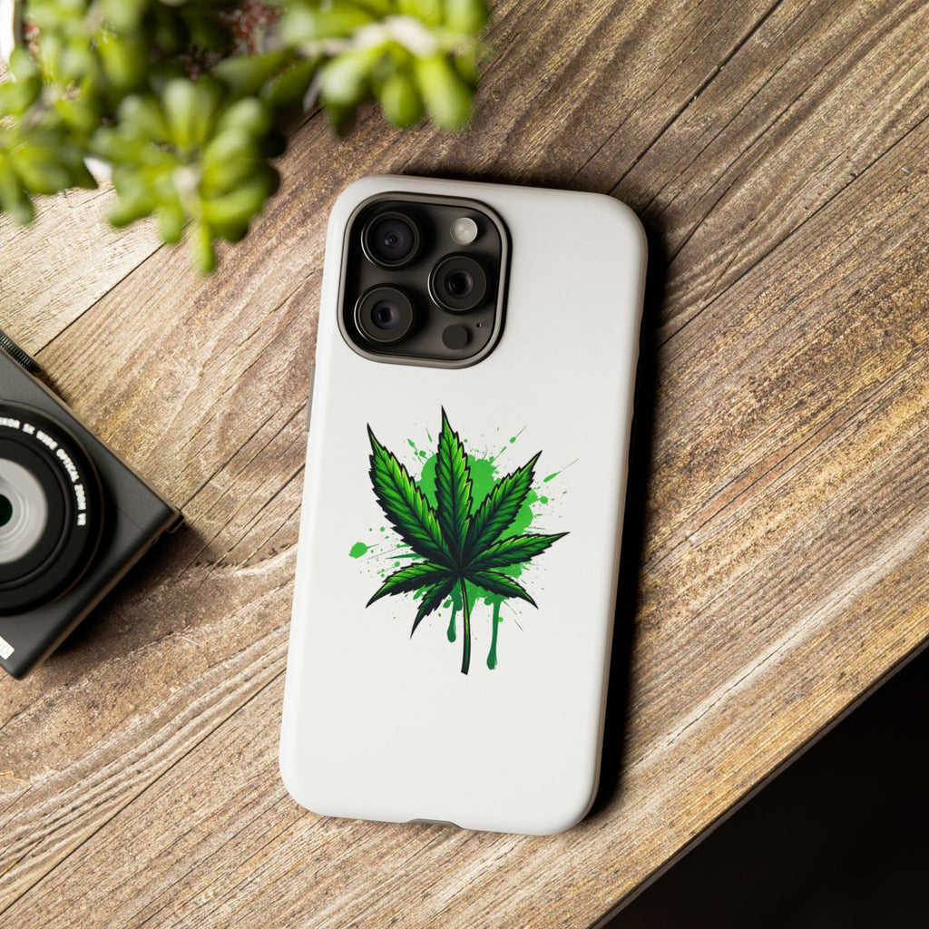 Sticky Icky Leaf Tough Phone Case