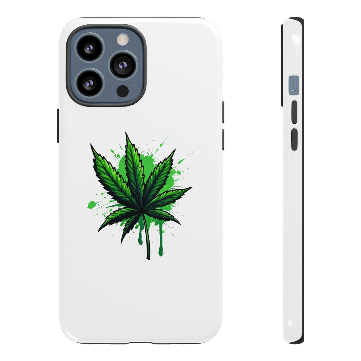 Sticky Icky Leaf Tough Phone Case