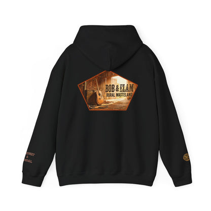 Bob & Elam Rural Rustic Farmhouse Graphic Hoodie