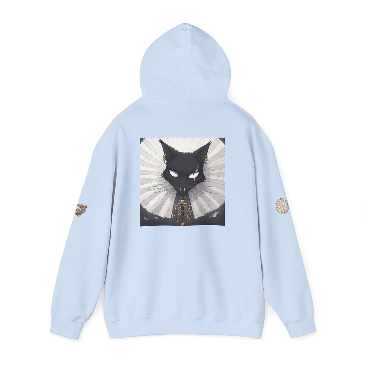 Gothic Aristocat Graphic Hoodie