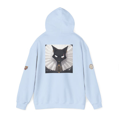 Gothic Aristocat Graphic Hoodie
