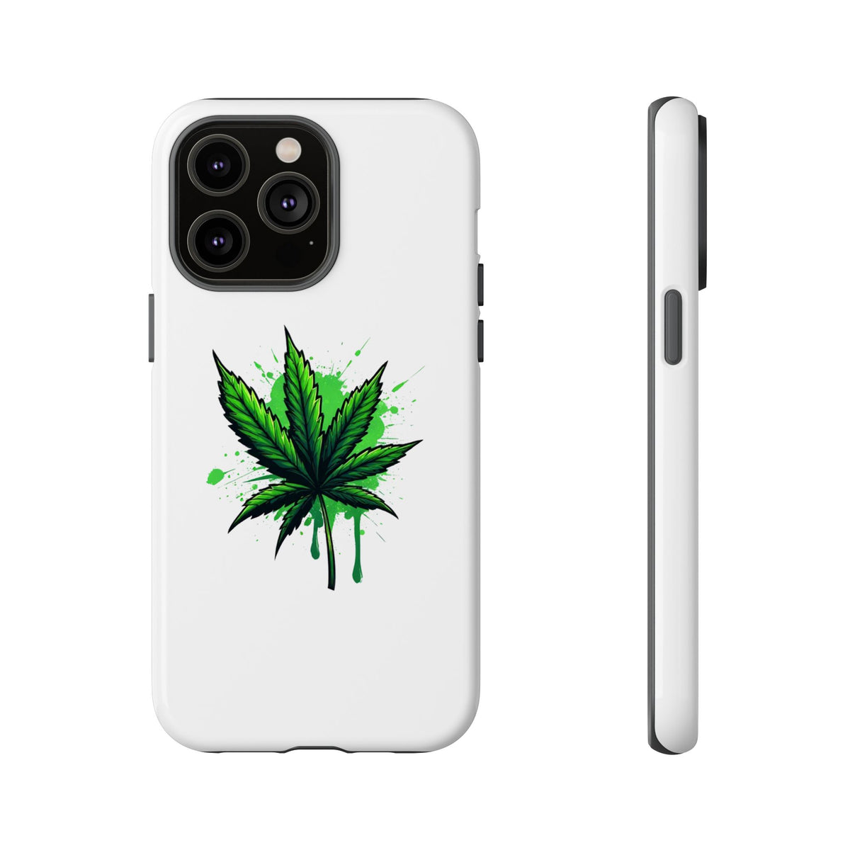 Sticky Icky Leaf Tough Phone Case